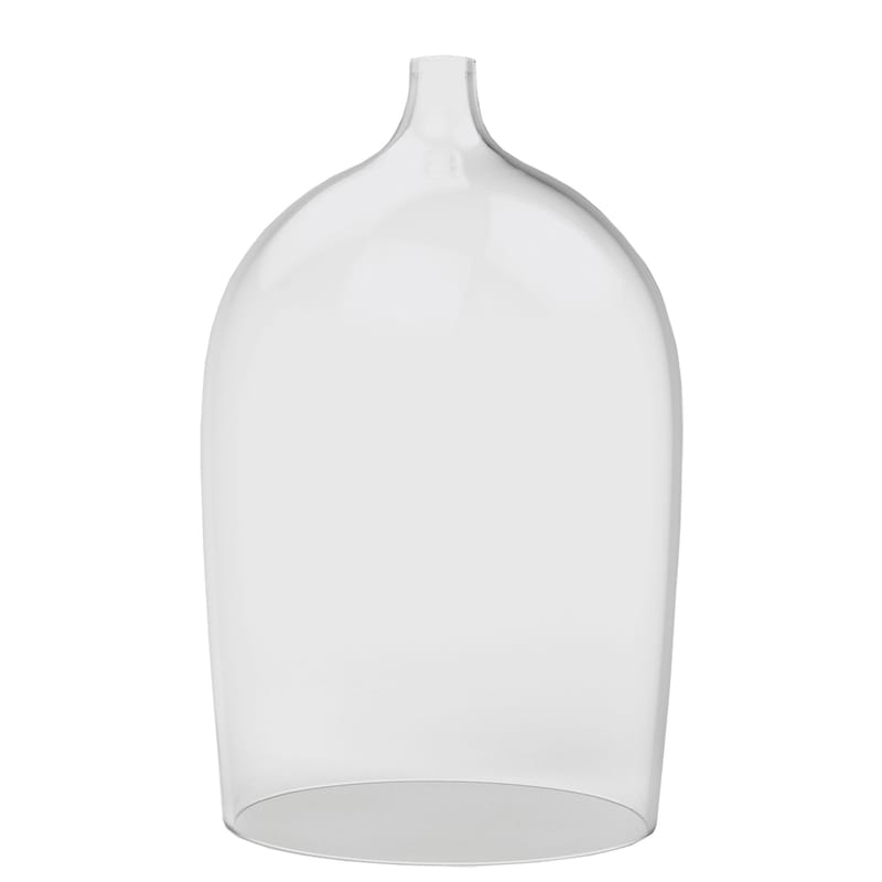 Décoration - Vases - vitrine Nippy verre transparent / Soliflore - H 24 cm - Piergil Fourquié - Designerbox - Transparent - Verre soufflé