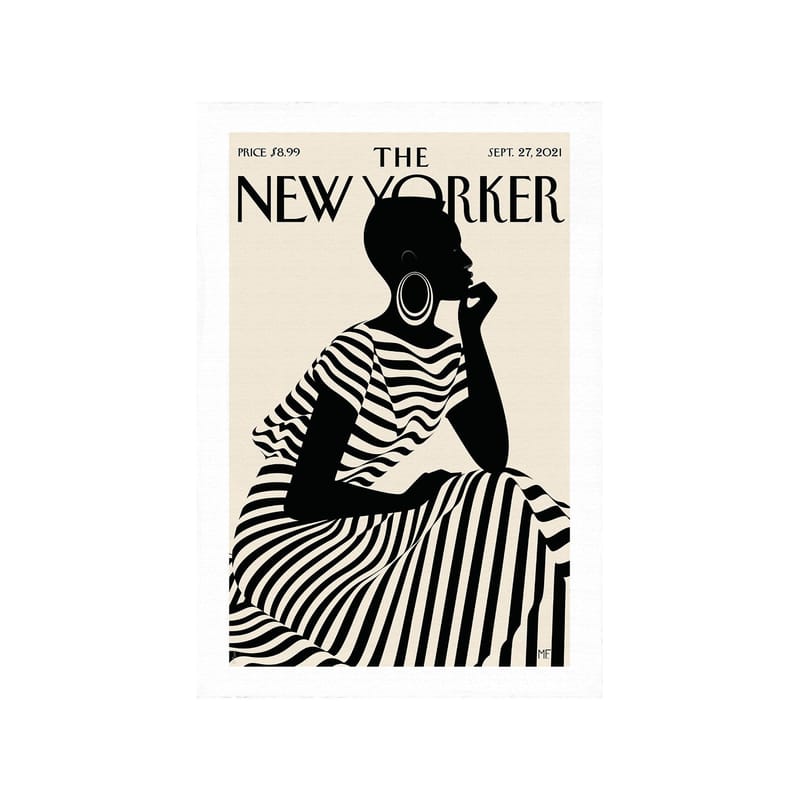 Décoration - Objets déco et cadres-photos - Affiche The New Yorker  / Composed, Malika Favre papier multicolore / 38 x 56 cm - Image Republic - Composed - Papier Velin d\'Arches