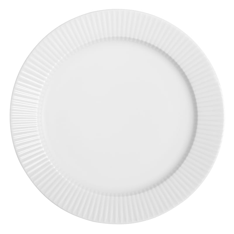 Table et cuisine - Assiettes - Assiette Legio Nova céramique blanc / Ø 28 cm - Eva Trio - Ø 28 cm / Blanc - Porcelaine