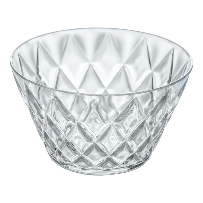 Table et cuisine - Saladiers, coupes et bols - Bol Crystal plastique transparent / Ø 13,5 x H 7,5 cm - Koziol - Cristal - Plastique SAN