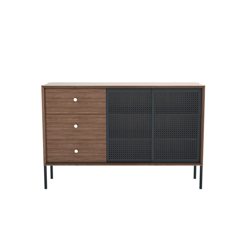 Modern natural top wood dresser