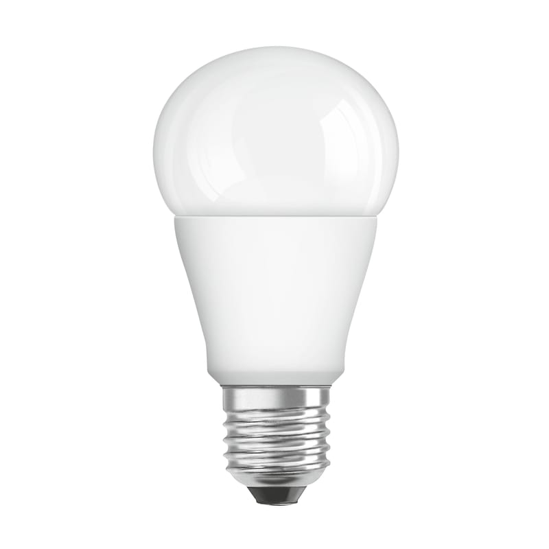 Luminaire - Ampoules et accessoires - Ampoule LED E27 avec radiateur  verre blanc / Standard dépolie - 5,5W=40W (2700K, blanc chaud) - Osram - 5,5W=40W - Verre