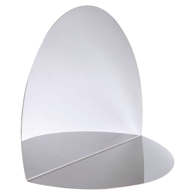 Decoration - Mirrors - Anamorphose Mirror metal mirror - L\'atelier d\'exercices - Mirror - Stainless steel
