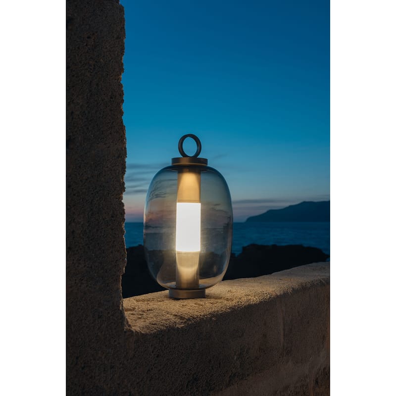 Ethimo Lucerna LED Wireless rechargeable outdoor lamp aluminium