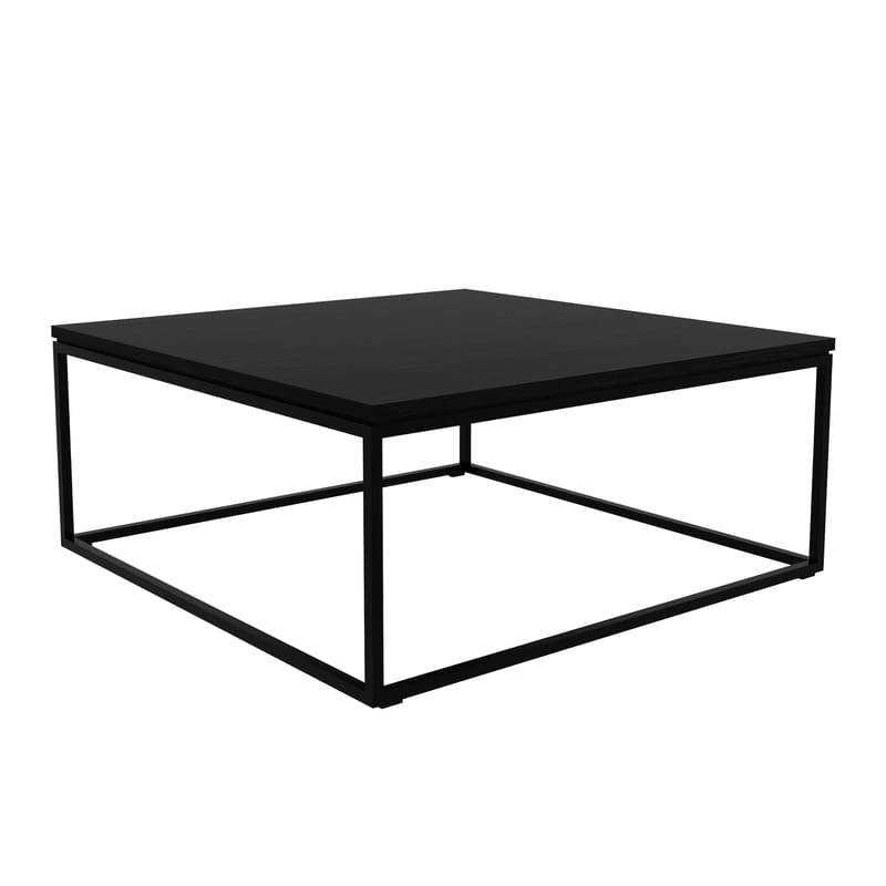 Thin black sales end table