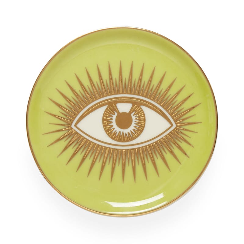 Lot De 4 Sous-verres Jonathan Adler Trousdale - Porcelaine Colorée - Neufs