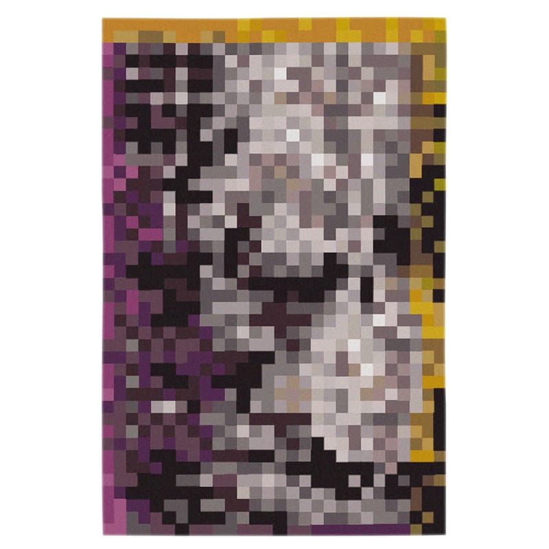 Mobilier - Tapis - Tapis Digit 2  multicolore / 200 x 300 cm - Nanimarquina - Tons froids / 200 x 300 cm - Laine