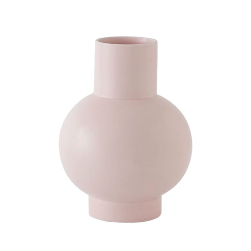 Décoration - Vases - Vase Strøm Extra Large céramique rose / H 33 cm - Fait main / Nicholai Wiig-Hansen, 2016 - raawii - Blush Corail - Céramique