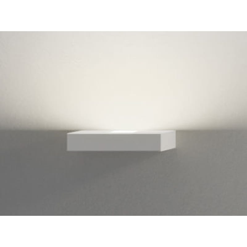 Luminaire - Appliques - Applique Set métal blanc LED / L 22 cm - Vibia - Blanc - Métal laqué, Polycarbonate