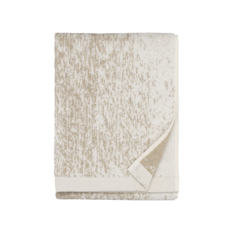 Dossiers - Les bonnes affaires - Serviette de toilette Kuiskaus tissu gris / 50 x 70 cm - Marimekko - Kuiskaus / Gris, blanc cassé - Coton éponge