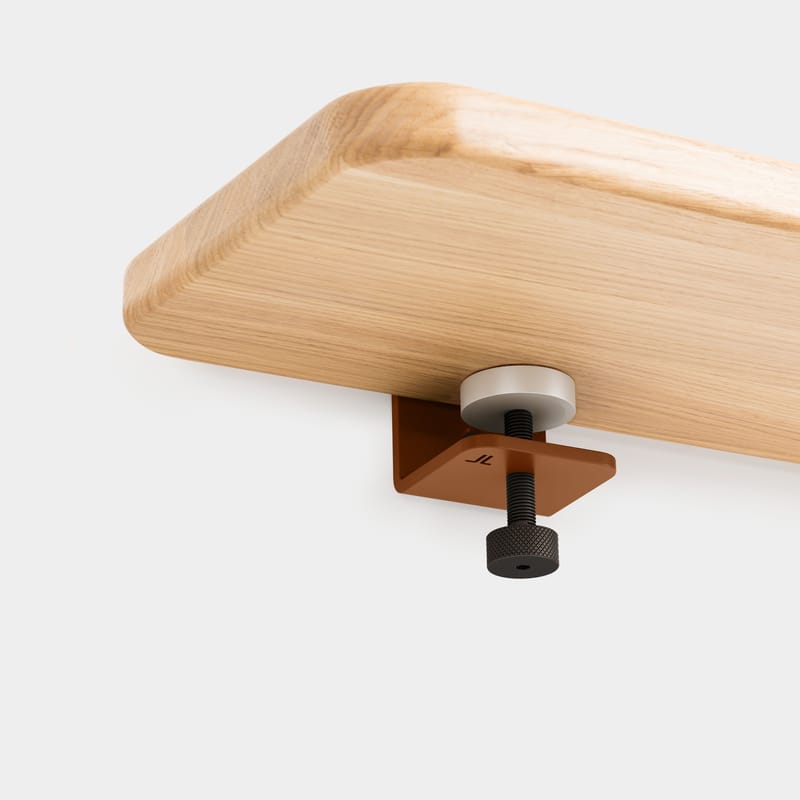 Fixation murale Bracket by Heju TIPTOE marron Made In Design