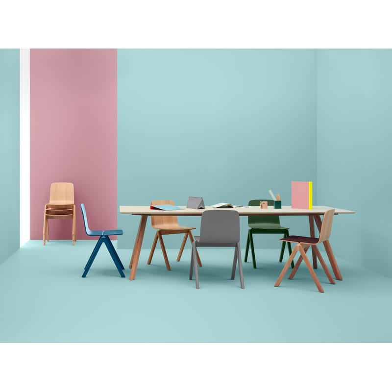 Hay Copenhague CPH 30 Rectangular table off white natural oak