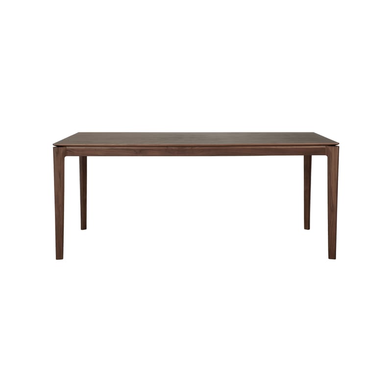 Mobilier - Tables - Table rectangulaire Bok bois marron / 180 x 90 cm - 8 personnes - Ethnicraft - Teck brun - Teck massif teinté brun