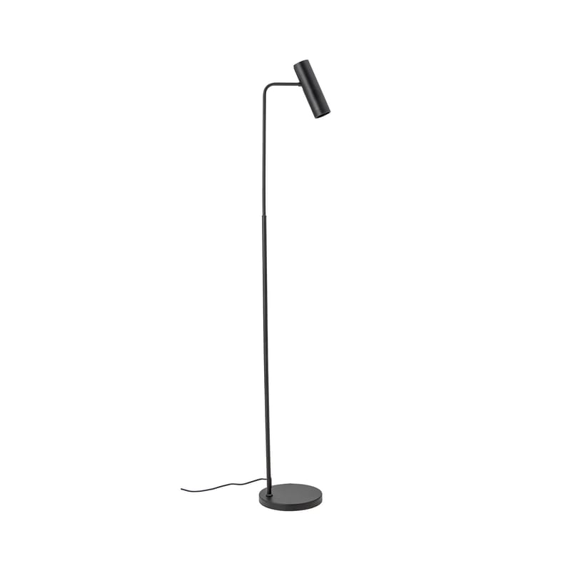 Lighting - Floor lamps - Roberto Floor lamp metal black / Adjustable - Metal - H 155 cm - Bloomingville - Black - Metal