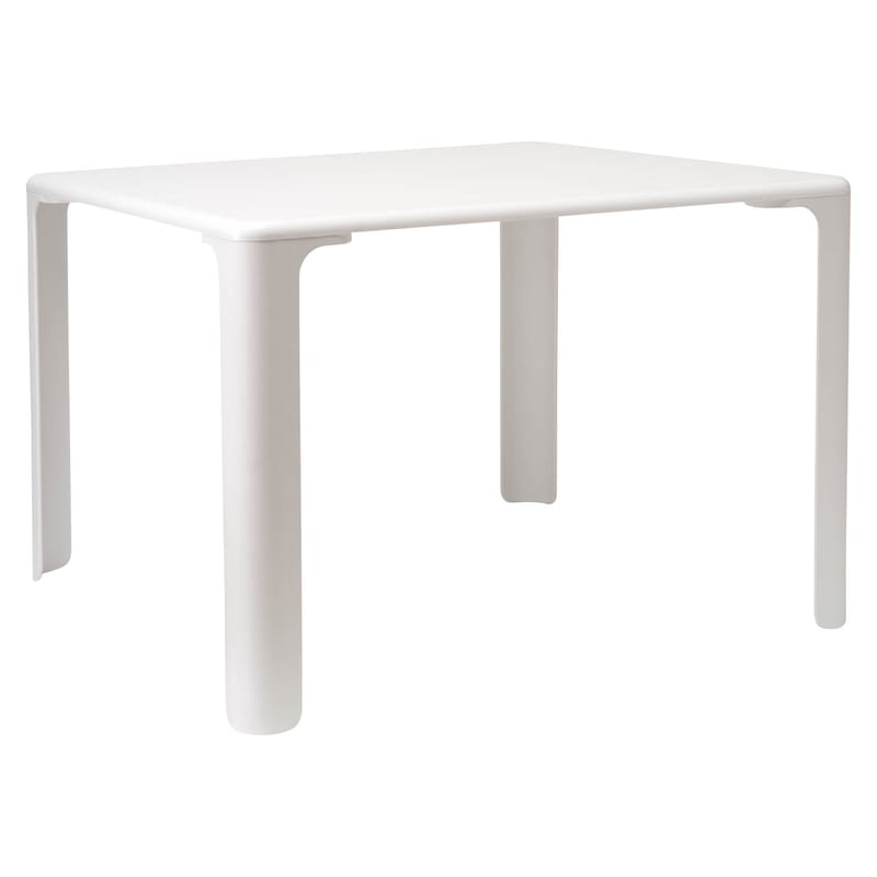 Mobilier - Mobilier Kids - Table enfant Linus plastique bois blanc 75 cm x 75 cm - Magis - Blanc - MDF finition polymère, Polypropylène