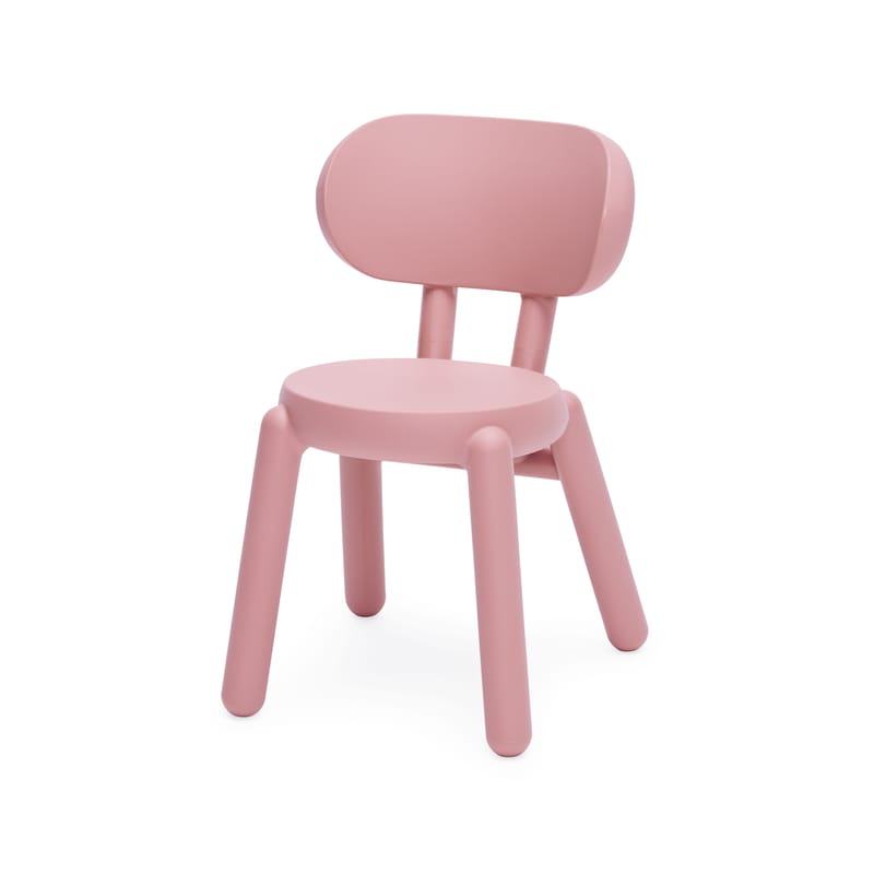 Möbel - Stühle  - Stuhl Kaboom plastikmaterial rosa / Recycling-Polyethylen - Fatboy - Candy-rosa - Polyäthylen