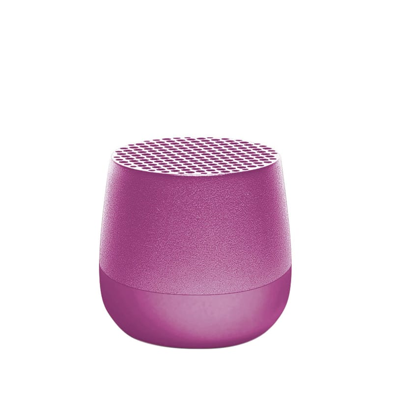 Décoration - High Tech - Mini enceinte Bluetooth Mino 3W métal plastique rose violet / Sans fil - Recharge USB - Lexon - Fuchsia - ABS, Aluminium