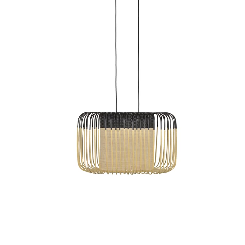Black bamboo discount pendant