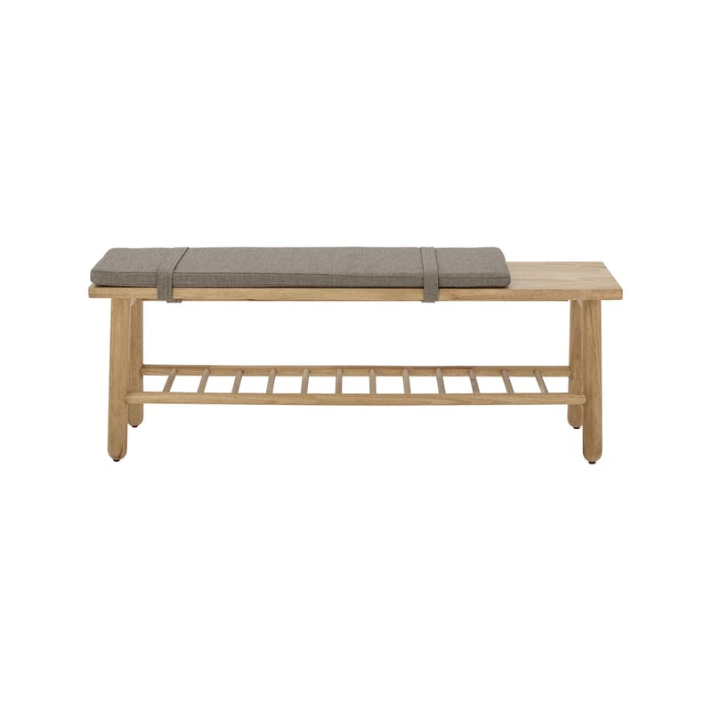 Fabric and store wood bench