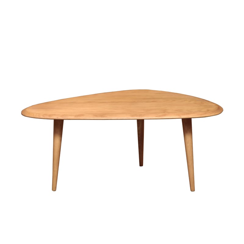 Mobilier - Tables basses - Table basse Small bois naturel / 85 x 53 cm - Laque - RED Edition - Chêne - Chêne massif