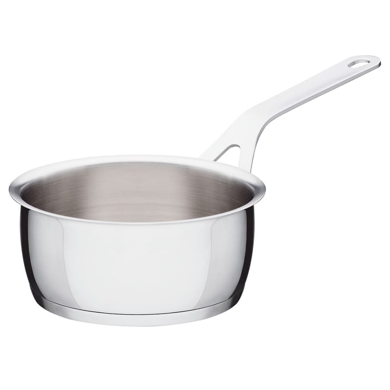 Table et cuisine - Plats et cuisson - Casserole Pots and Pans métal / Ø 16 cm - Alessi - Ø 16 cm - Acier inoxydable