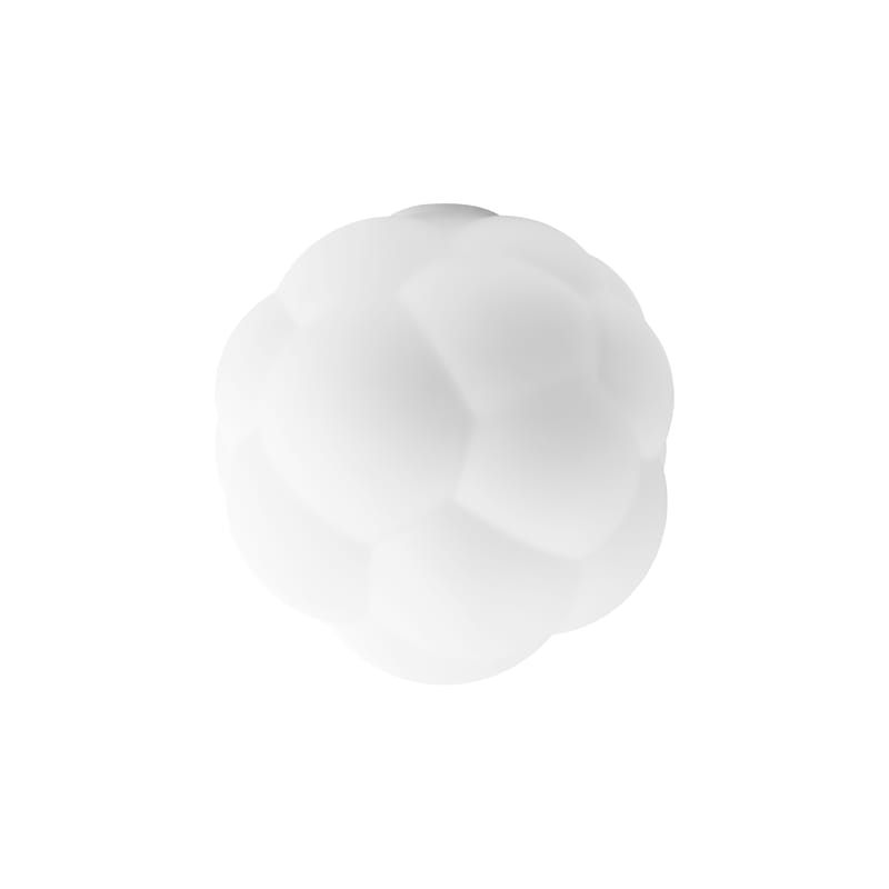 Luminaire - Plafonniers - Applique Bubba verre blanc / Ø 42 cm - Normann Copenhagen - Blanc - Verre
