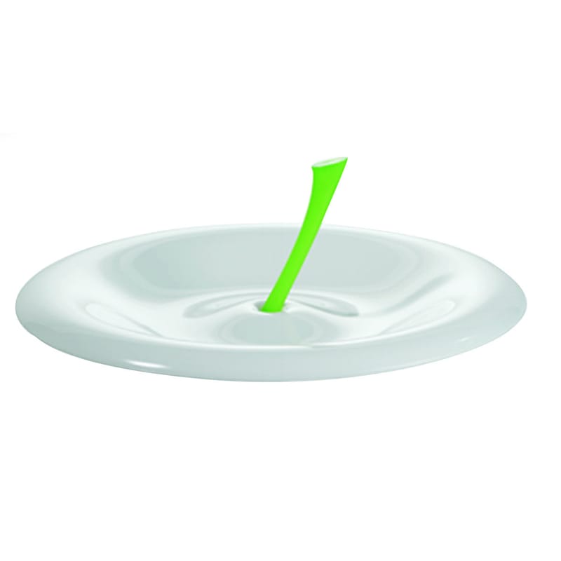 Table et cuisine - Plats - Coupe à fruits Big Apple plastique blanc / Ø 37,5 cm - Koziol - Blanc - Polypropylène