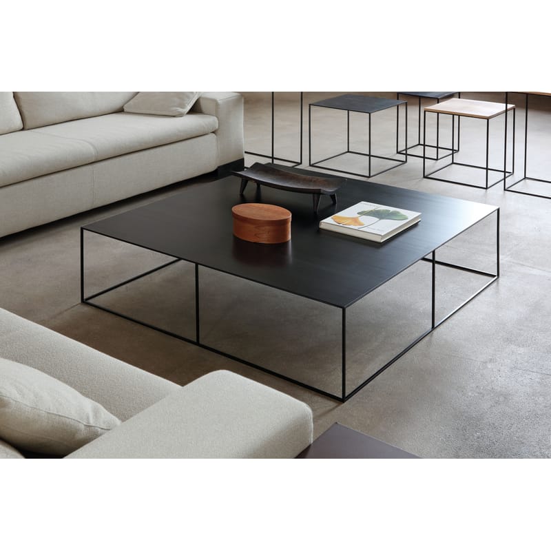 Slim irony shop low table
