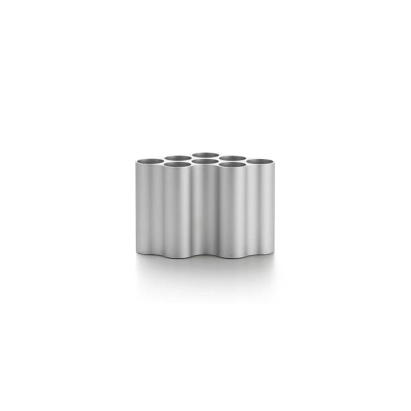 Décoration - Vases - Vase Nuage Small gris argent métal / Bouroullec, 2016 - Vitra - Argent anodisé - Aluminium anodisé