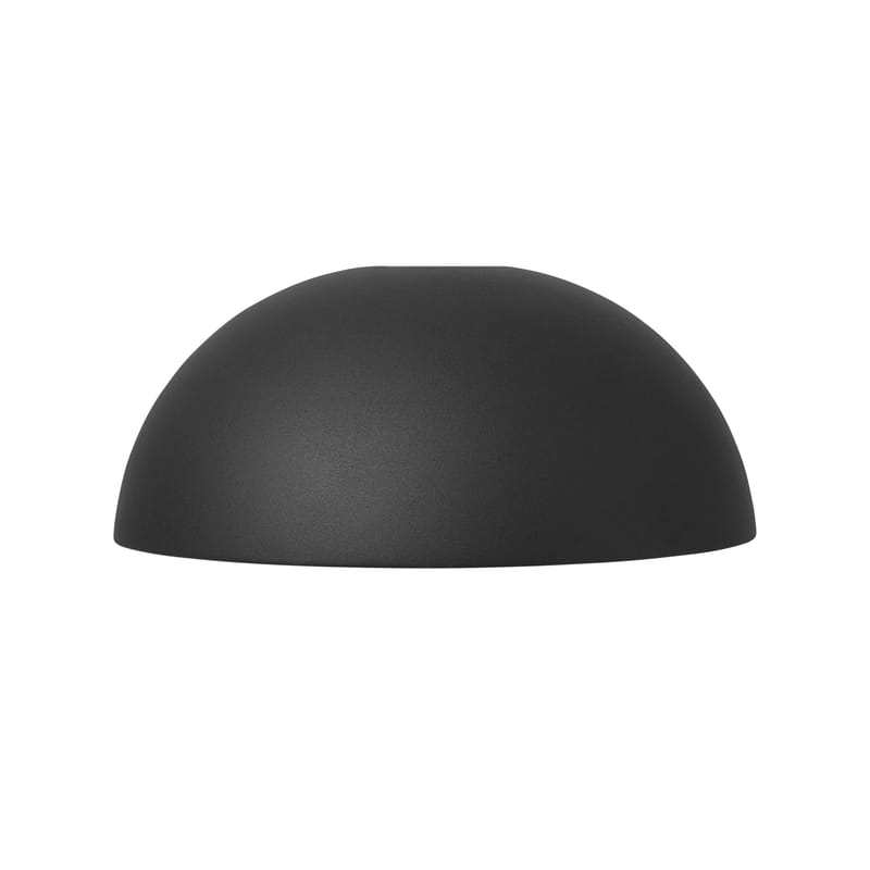 Luminaire - Suspensions - Abat-jour Dôme métal noir / Pour suspension Collect - Ø 38 cm x H 16 cm - Ferm Living - Noir - Métal laqué époxy