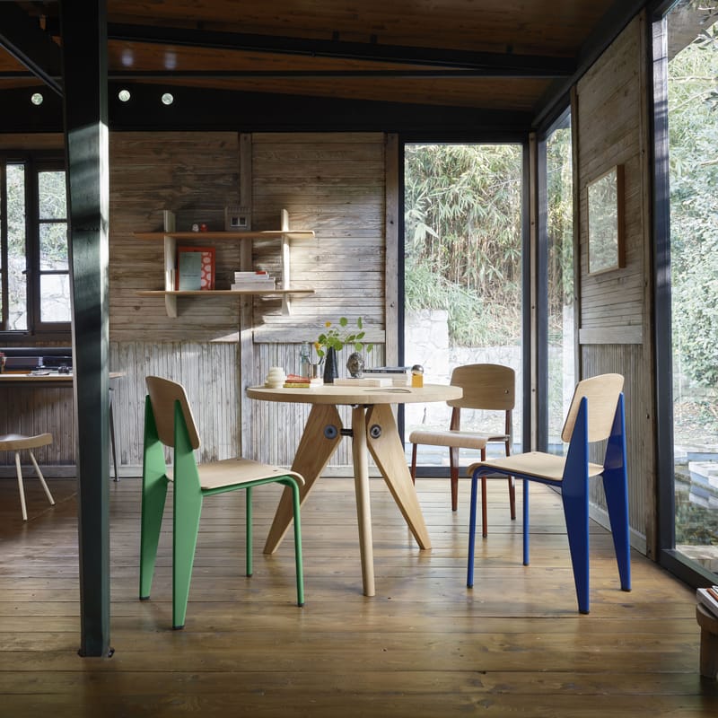 Vitra Standard Chair natural oak Made In Design UK