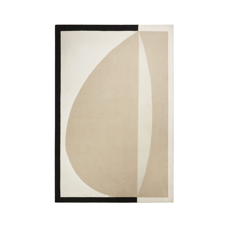 Décoration - Tapis - Tapis Abstrait beige / 200 x 300 cm - Tufté main - Maison Sarah Lavoine - Lin - Coton, Laine