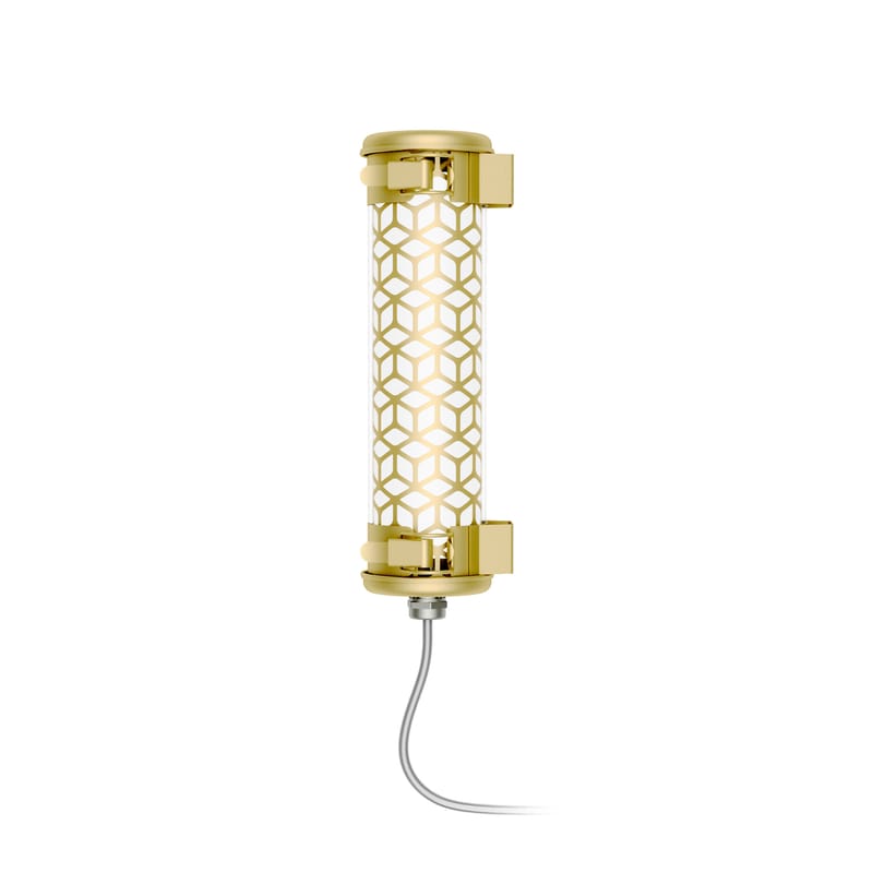 Gold outdoor best sale wall light