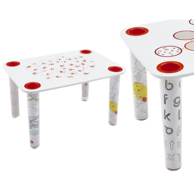 Éco Design - Production locale - Pied  plastique transparent pour table Little Flare - Vendu à l\'unité - Magis - Pied vendu à l\'unité / Transparent - Polycarbonate