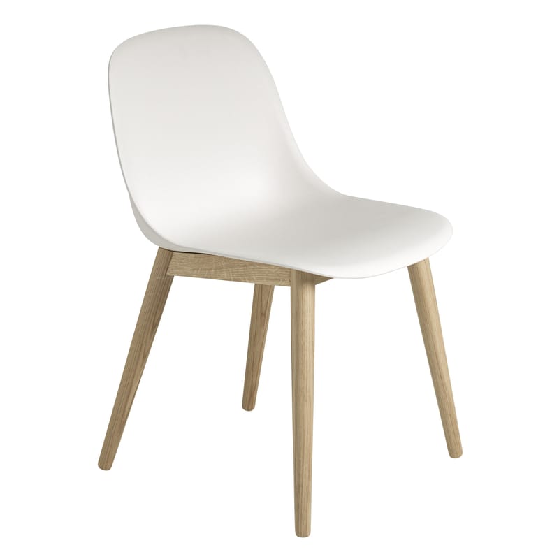 Plastic chair wooden shop legs