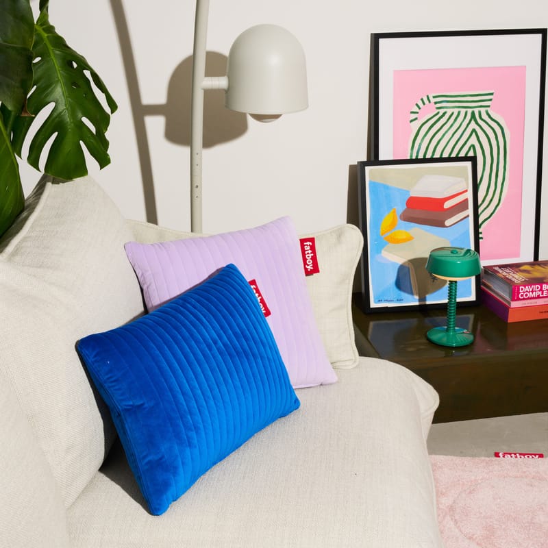 Electric blue pillows cheap