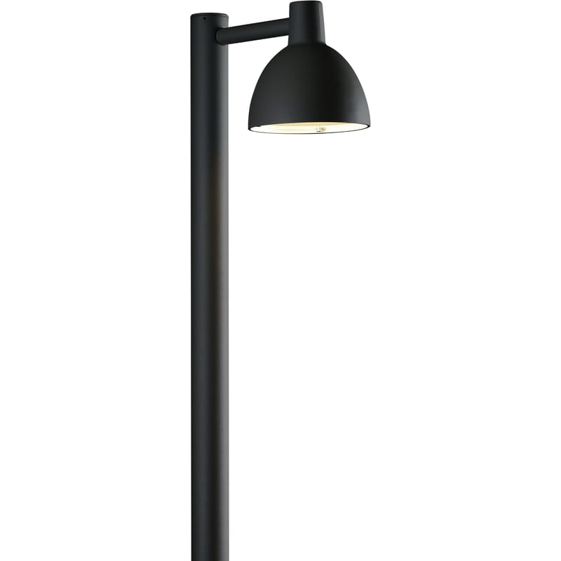 Luminaire - Luminaires d\'extérieur - Borne d\'éclairage Toldbod métal noir / H 90 cm - Louis Poulsen - Black - Aluminium
