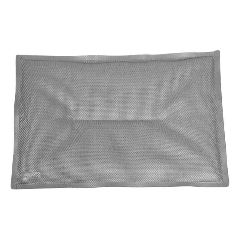 Décoration - Coussins - Coussin d\'assise  tissu gris / Pour chaise Bistro - Fermob - Gris métal - Mousse, Toile