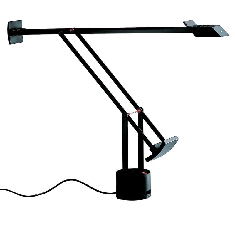 Luminaire - Lampes de table - Lampe de table Tizio LED métal noir / Richard Sapper, 1972 - Artemide - Noir - Métal