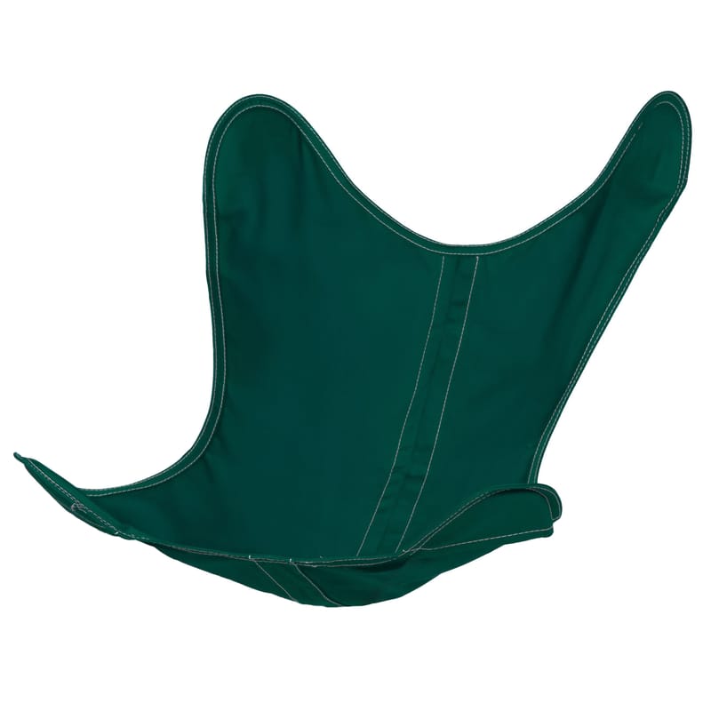 Mobilier - Fauteuils - Accessoire  tissu vert Housse Coton OUTDOOR / Pour fauteuil AA Butterfly - AA-New Design - Algue - Coton traité pour l\'extérieur