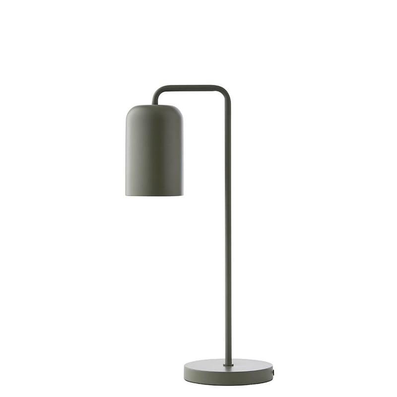 Luminaire - Lampes de table - Lampe de table Chill métal vert / H 56 cm - Frandsen - Vert - Métal peint