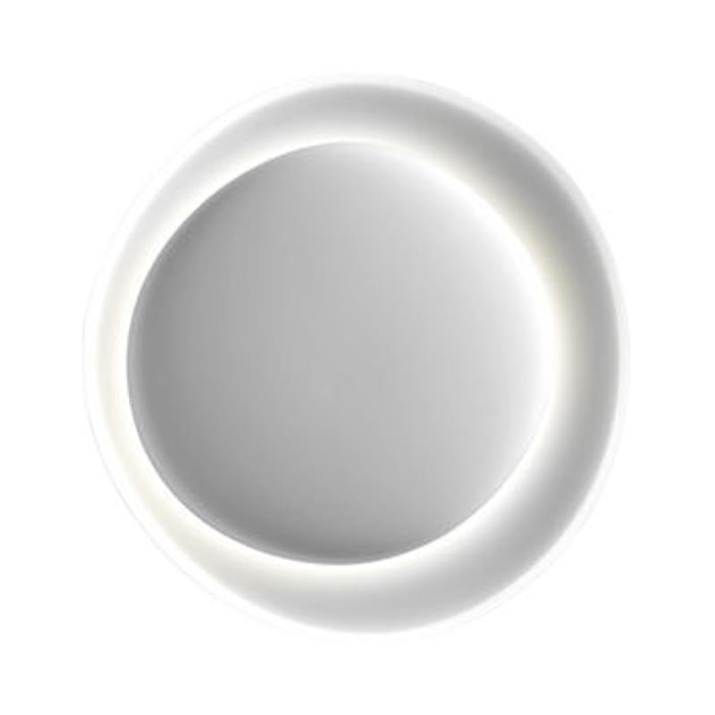Luminaire - Appliques - Applique Bahia Mini plastique blanc / LED - 55 x 53 cm - Foscarini - Blanc - Polycarbonate moulé à injection