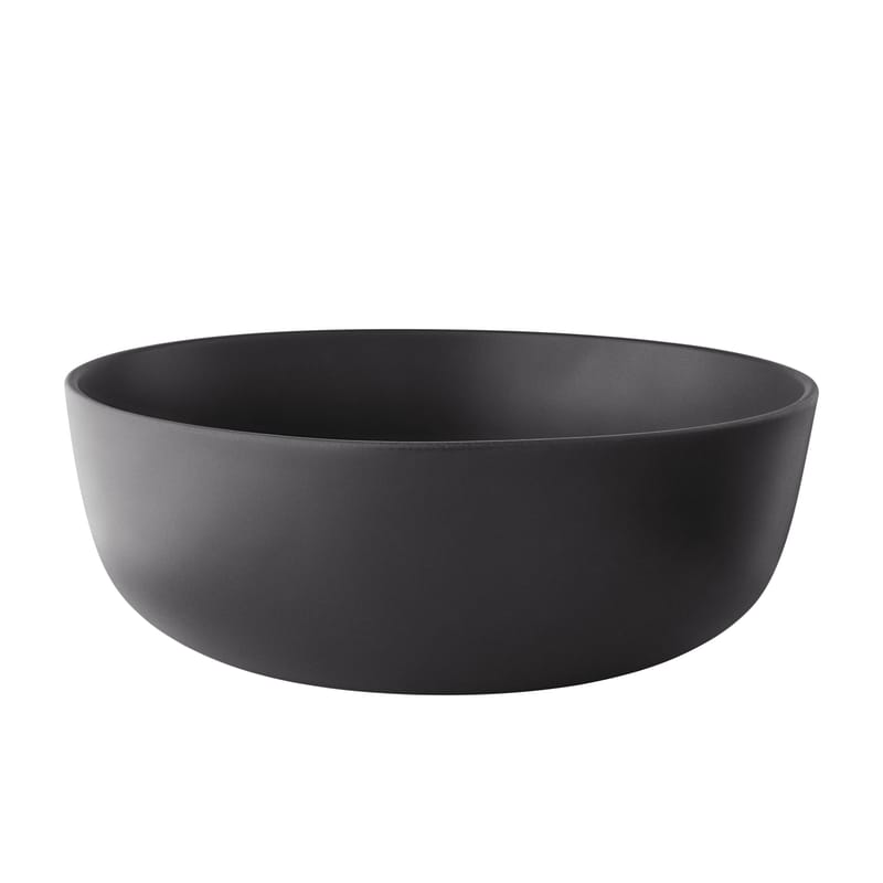 Table et cuisine - Saladiers, coupes et bols - Saladier Nordic Kitchen céramique noir / 3,2 L - Grès - Eva Solo - 3,2 L / Noir mat - Grès