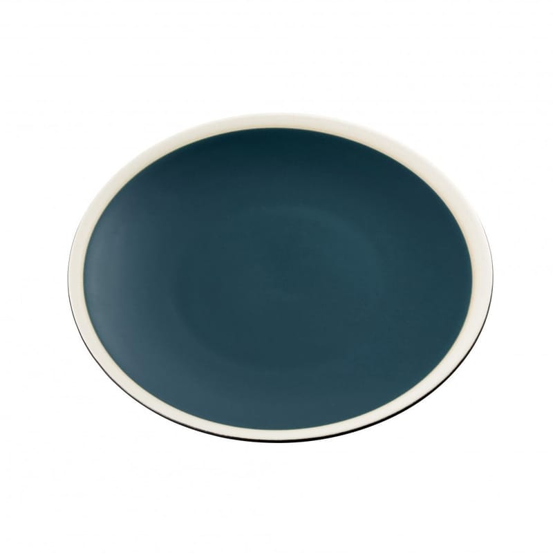 Table et cuisine - Assiettes - Assiette creuse Sicilia céramique bleu / Ø 24 cm - Maison Sarah Lavoine - Bleu Sarah - Céramique émaillée