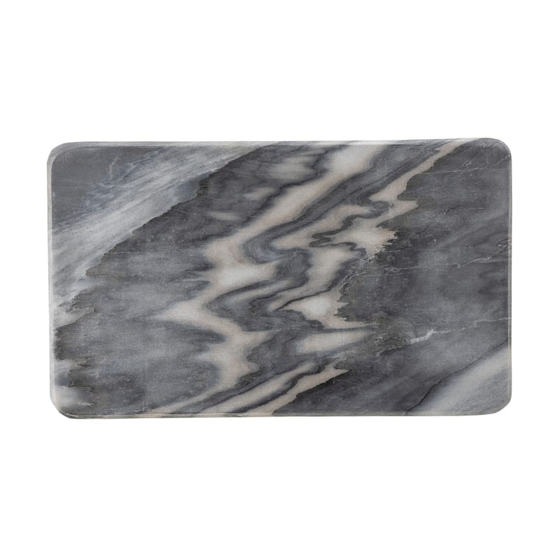 Table et cuisine - Couteaux et planches à découper - Planche à découper Maribel pierre gris / Marbre - 38 x 23 cm - Bloomingville - Gris - Marbre