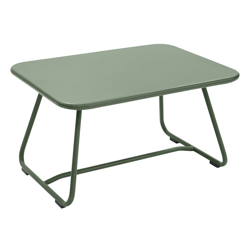 Möbel - Couchtische - Couchtisch Sixties metall grün / Stahl - 75 x H 55 cm - Fermob - Kaktus - lackierter Stahl