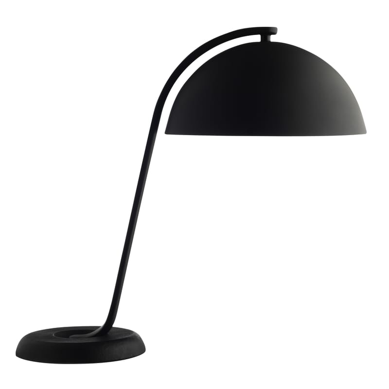 Luminaire - Lampes de table - Lampe de table Cloche métal noir - Hay - Noir - Aluminium, Fonte