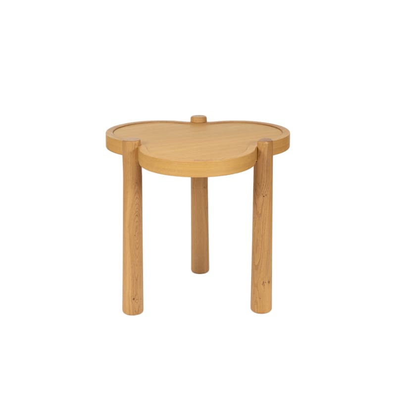 Mobilier - Tables basses - Table d\'appoint Agapé bois naturel / Large - Ø 52 x H 50 cm - Maison Sarah Lavoine - Ø 52 / Chêne - Chêne massif, Placage chêne
