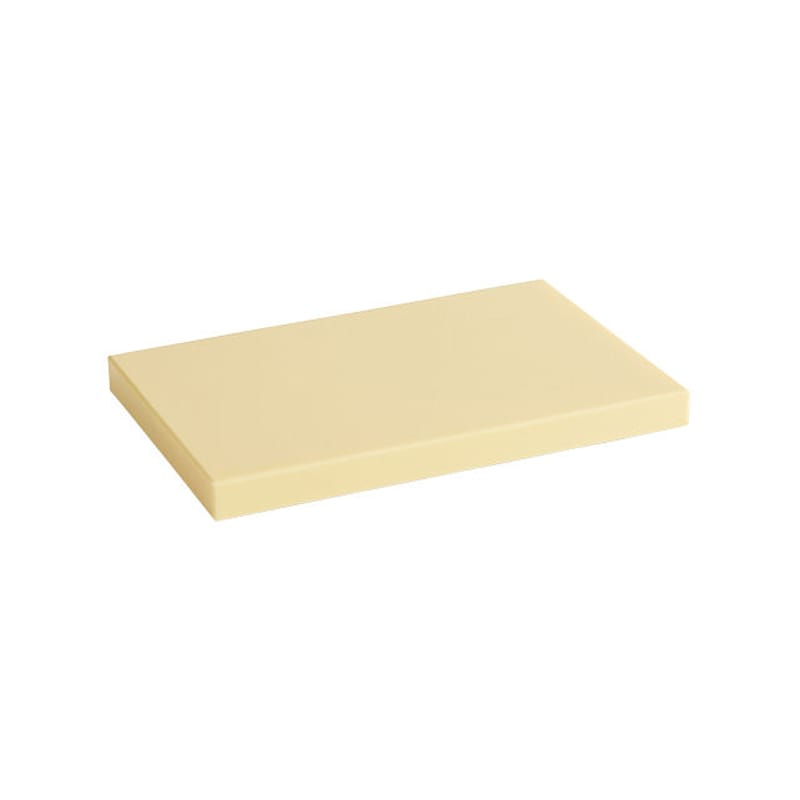 Tavola - Coltelli e taglieri - Tagliere Half & Half materiale plastico giallo Medium / 30 x 20 cm - Polietilene - Hay - Giallo paglierino - Polietilene