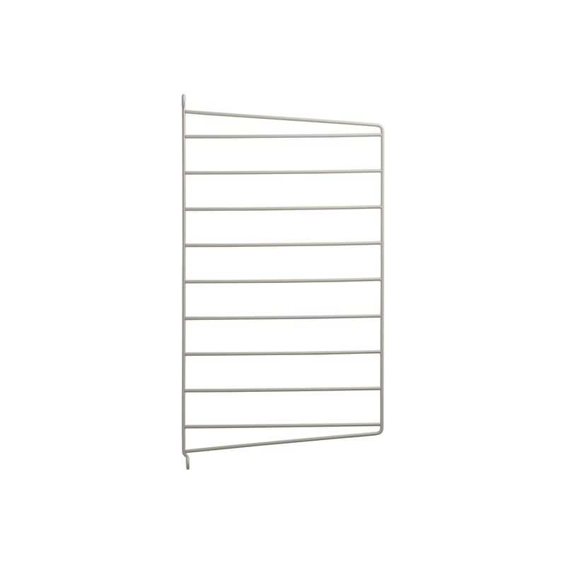 Möbel - Regale und Bücherregale - Wandhalterung String® System metall beige / H 50 x T 30 cm - pro Stück - String Furniture - Beige - lackierter Stahl